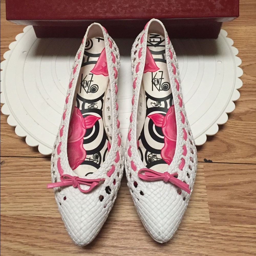 Kenzo Unique Stylish Heels Size 37 euro U.S 6.5